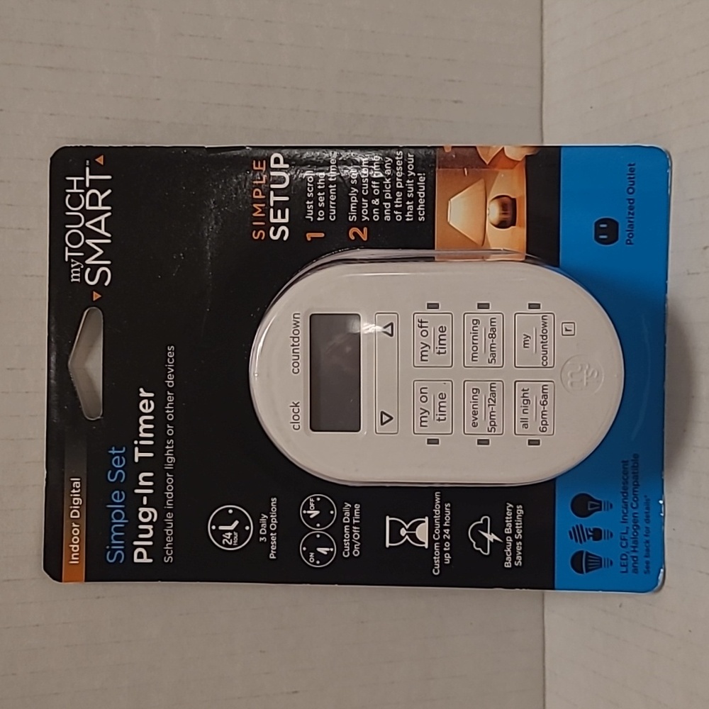 NIP My Touch Smart Plug In Timer
